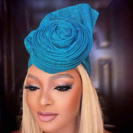 front style Gele tying